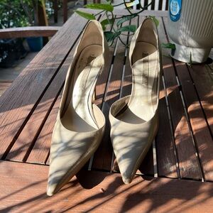 Taupe colored Nine West Heels